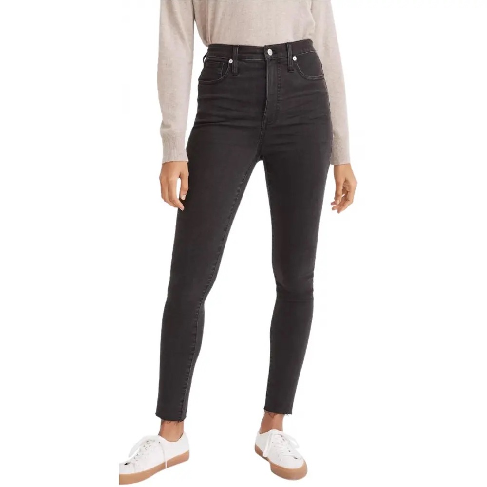 Madewell Vintage High Rise Black Jeans